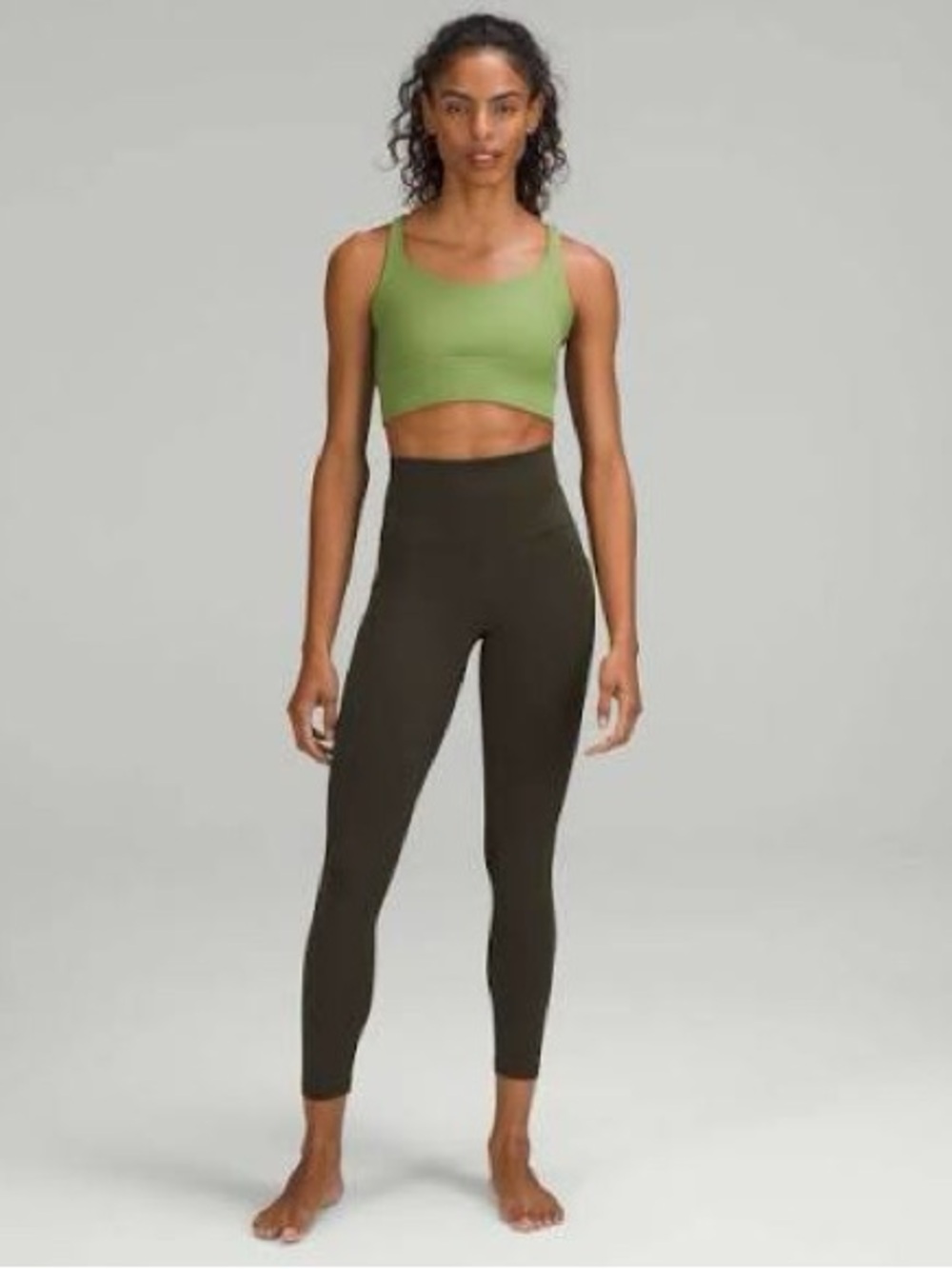 Lululemon Align High-Rise Pant – Dark Olive – 6